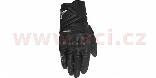 rukavice STELLA BAIKA, ALPINESTARS - Itálie, dámské (černé)